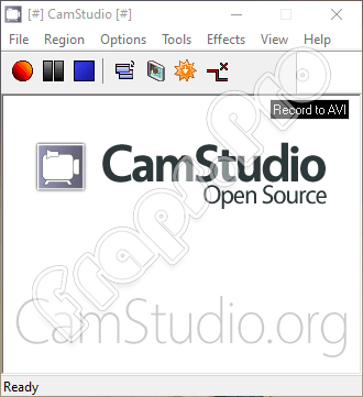 Программный интерфейс CamStudio