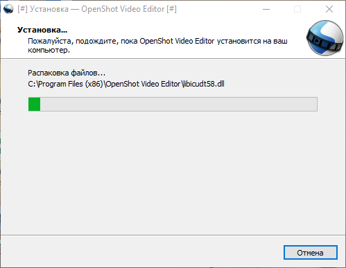 Установка OpenShot Video Editor