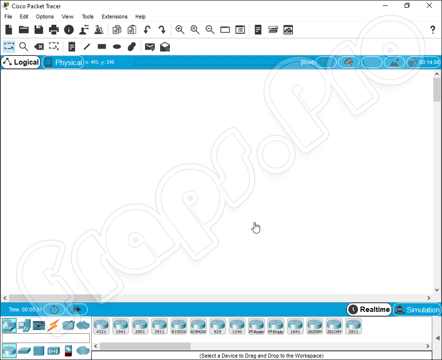 Cisco Packet Tracer 8.0.0.138
