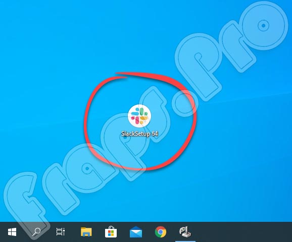 Slack 4.23.0 для ПК на Windows 10